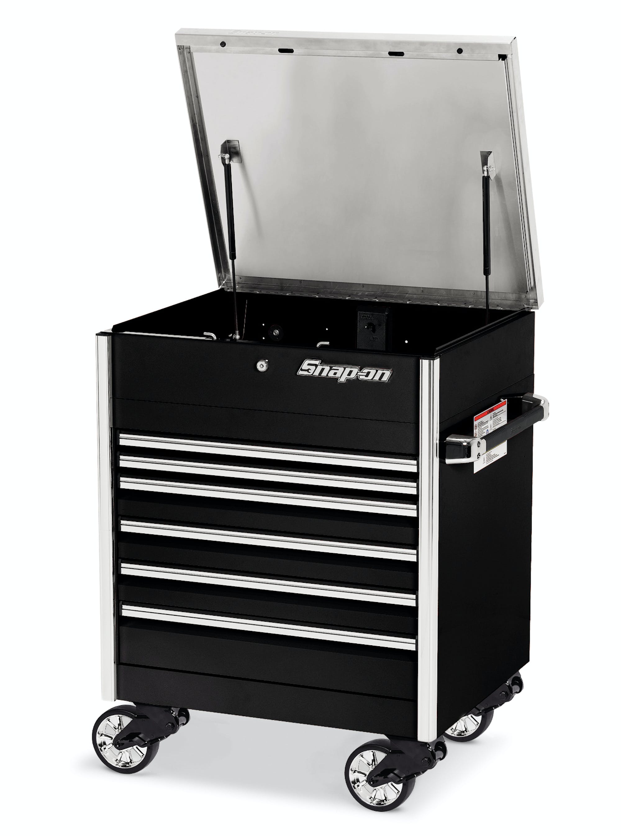 SideKIQ™ EPIQ™ Series Roll Cart (Gloss Black) | KEMN361B1PC SideKIQ™ EPIQ™ Series Roll Cart (Gloss Black) | KEMN361B1PC